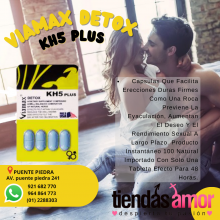 VIAMAX DETOX KH5 PLUS POTENCIADOR